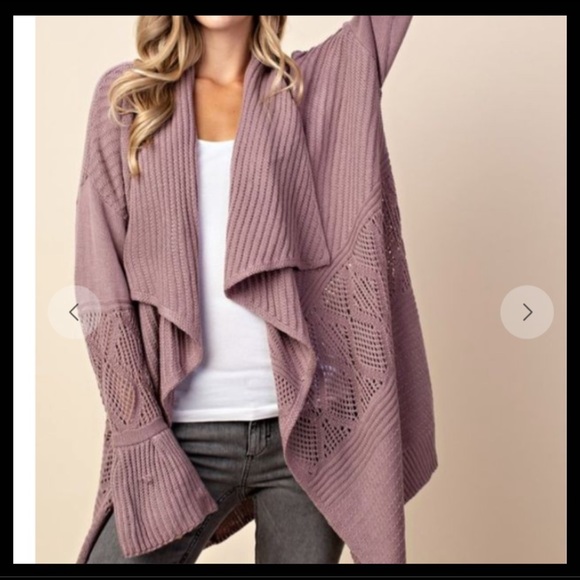 Multi-Textured Cardigan - Picture 2 of 5